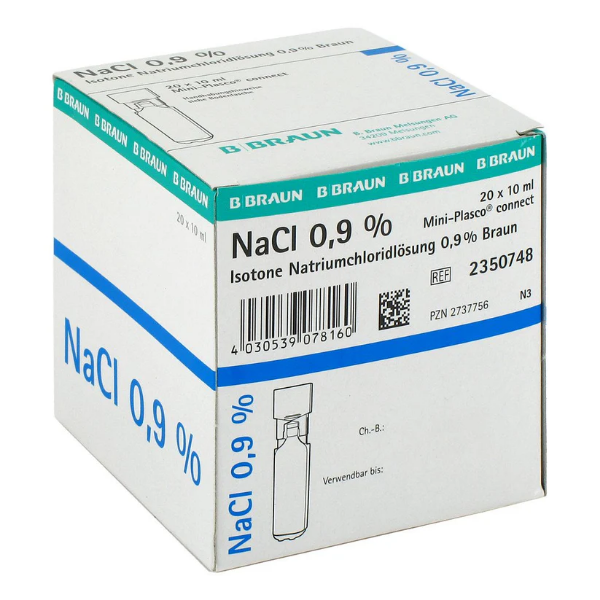 Bild von Kochsalzlösung 0,9% Miniplasco Connect (20X10 ml)