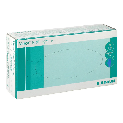 Bild von Vasco Nitril Light Untersuchungshandschuhe M (100 stk)