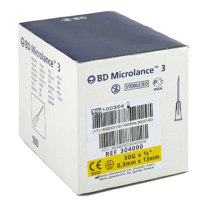 Bild von Bd Microlance Kanüle 30 G 1/2 0,29x13 Mm (100 stk)